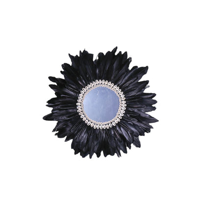 Nourcove Boho Feather-Inspired Decorative Wall Hanging - product image